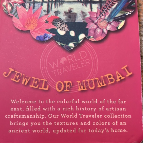 Beautiful Home Accent  Box! NWT! Ceramic cover, wooden box. - Picture 13 of 13